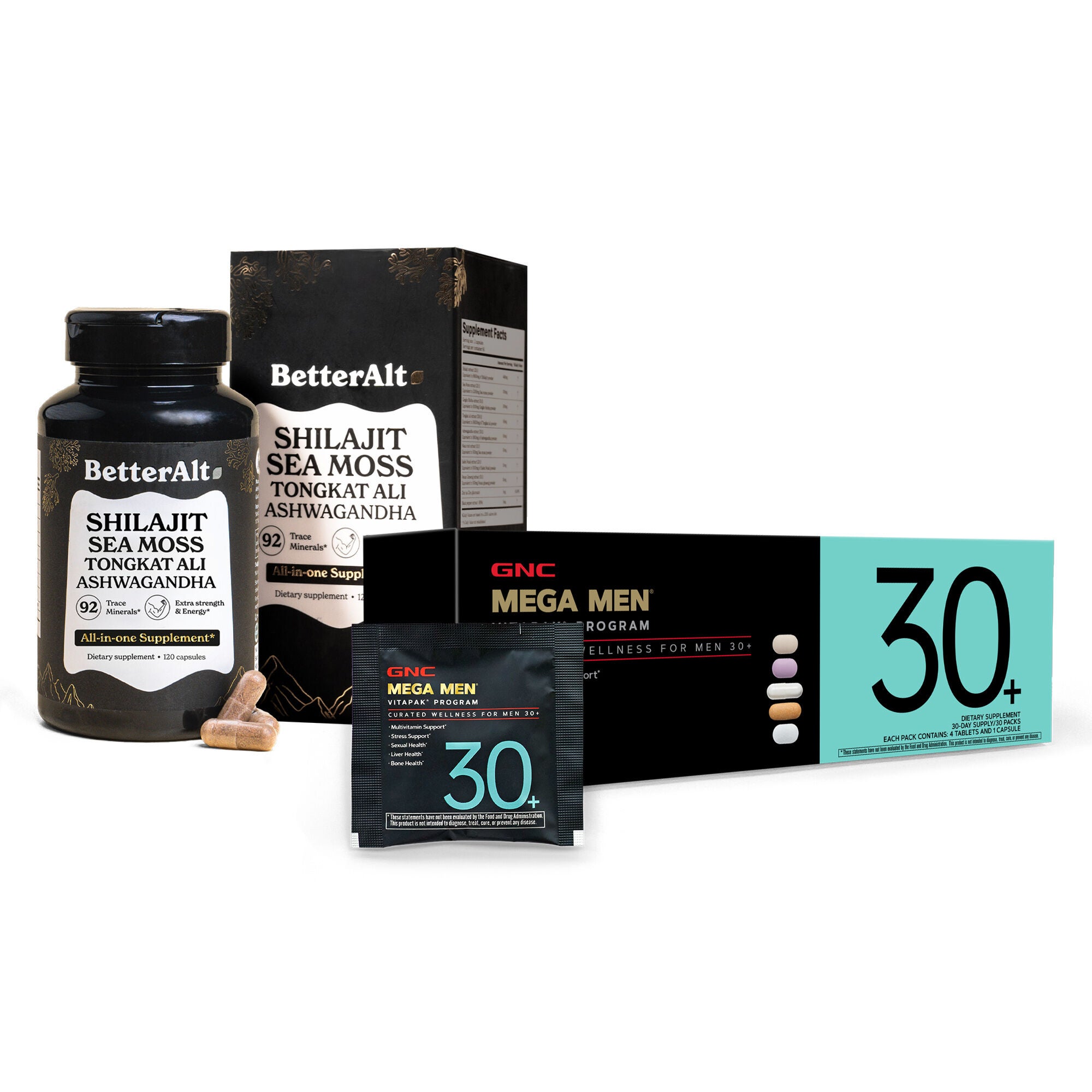 Men's 30+ Natural Energy Daily Bundle  | GNC